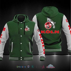 1. Fc Köln Baseball Hoodie Jacket