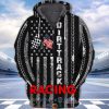 4Th Of July Independence Day American Flag Dirt Track Racing 3D Hoodie