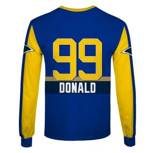 Aaron Donald Los Angeles Rams Nfl 3D Shirt