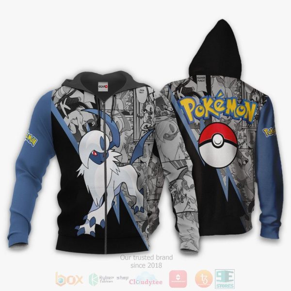 Absol Custom Pokemon Anime-Manga 3D Hoodie