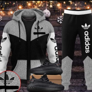 Adi Brand Hoodie And Pants