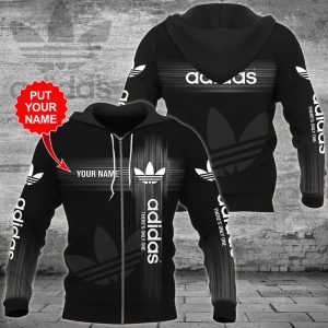 Adidas Custom Name 3D Hoodie