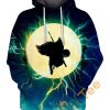 Agatsuma Zenitsu Under The Moonlight Demon Slayer Hoodie 3D