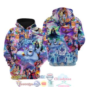 Aladdin Jasmine Genie Glitter Disney It’S Magic Hoodie 3D