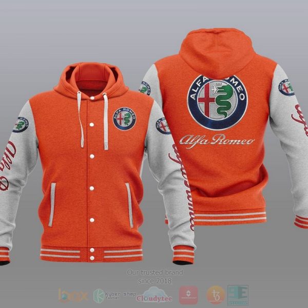 Alfa Romeo Car Baseball Jacket Hoodie