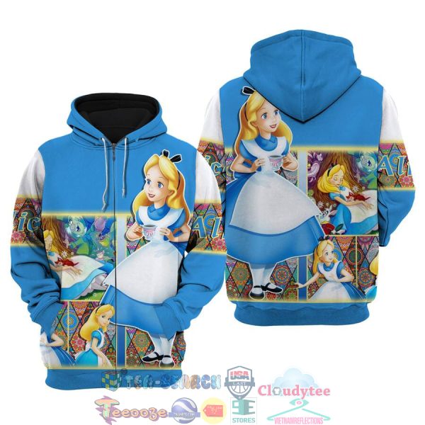 Alice Princess Alice In Wonderland Disney Hoodie 3D