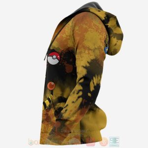 Ampharos Custom Pokemon Anime 3D Hoodie