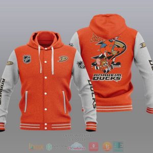 Anaheim Ducks Nhl Tom And Jerry Baseball Hoodie Jacket