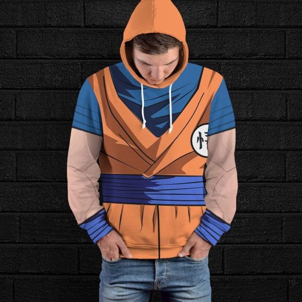 Anime Dragon Ball Son Goku 3D Hoodie