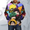 Anime Heroes 3D Hoodie