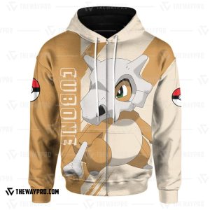 Anime Pokemon Cubone 3D Hoodie