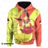 Anime Pokemon Flareon 3D Hoodie