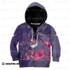 Anime Pokemon Gengar Kid 3D Hoodie