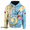 Anime Pokemon Gyarados 3D Hoodie