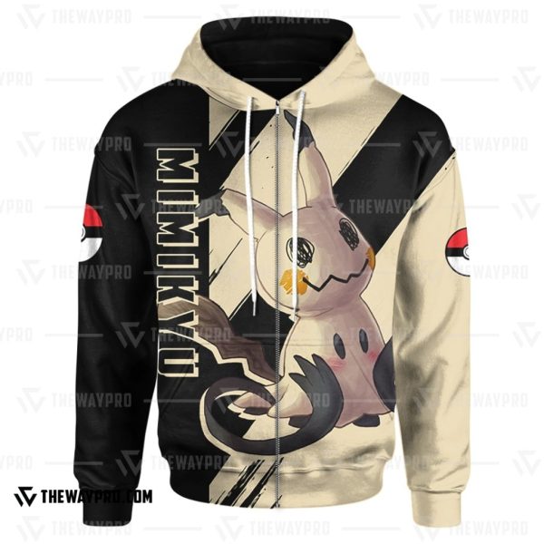 Anime Pokemon Mimikyu 3D Hoodie