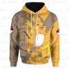 Anime Pokemon Raichu 3D Hoodie