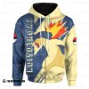 Anime Pokemon Typhlosion 3D Hoodie