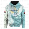 Anime Pokemon Vaporeon 3D Hoodie