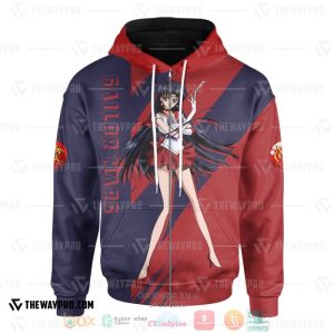 Anime Sailor Mars 3D Hoodie