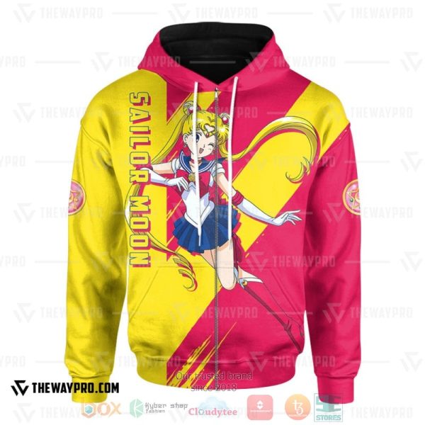 Anime Sailor Moon 3D Hoodie