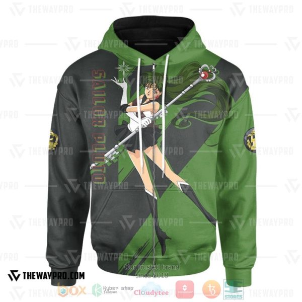 Anime Sailor Pluto 3D Hoodie