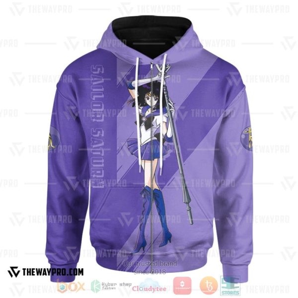 Anime Sailor Saturn 3D Hoodie