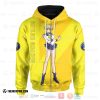 Anime Sailor Uranus 3D Hoodie