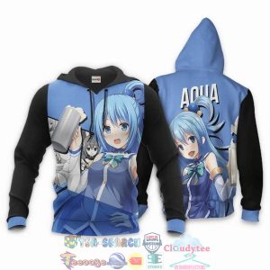 Aqua Konosuba God’S Blessing On This Wonderful World 3D Hoodie