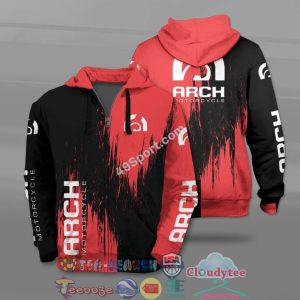 Arch Motorcycle All Over Printed T-Shirt Hoodie