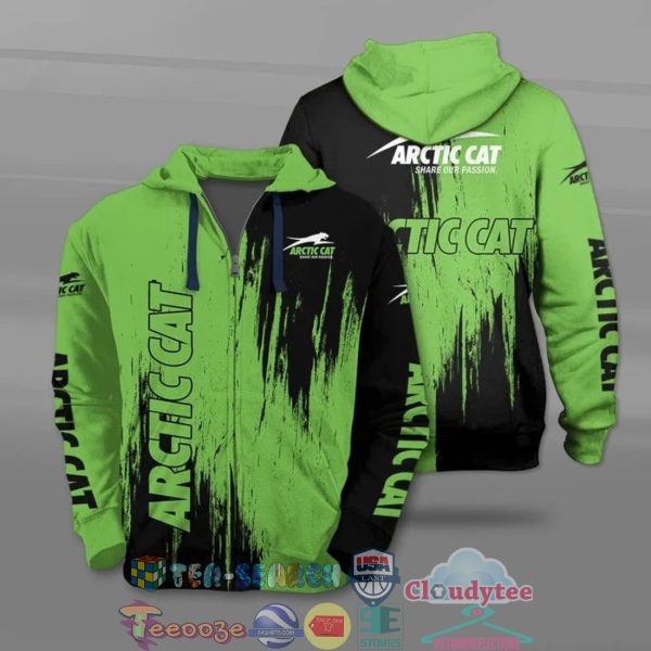 Arctic Cat Ver 2 All Over Printed T-Shirt Hoodie