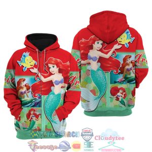 Ariel The Little Mermaid Disney Hoodie 3D