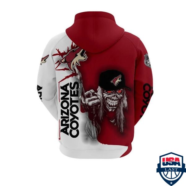 Arizona Coyotes Nhl Ver 2 All Over Printed Hoodie