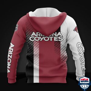 Arizona Coyotes Nhl Ver 6 All Over Printed Hoodie