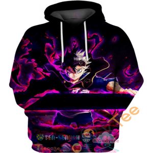 Asta Demon Black Clover Hoodie 3D