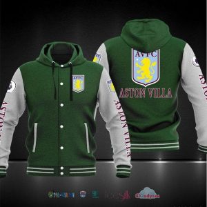 Aston Villa F.C Baseball Hoodie Jacket