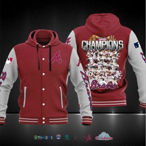 Atlanta Braves World Series Champions Baseball Hoodie Jacket