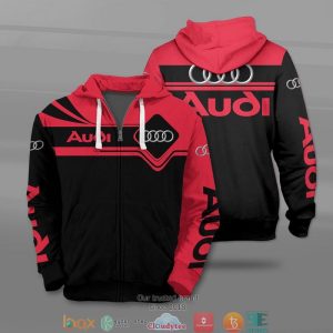 Audi Black Red Car Motor 3D Shirt