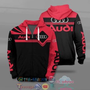 Audi Ver 1 All Over Printed T-Shirt Hoodie