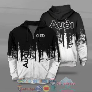 Audi Ver 2 All Over Printed T-Shirt Hoodie