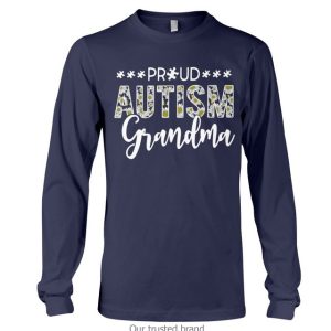 Autism Awareness Proud Autism Grandma Shirt