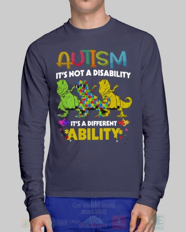 Autism It’S Not A Disability It’S A Different Ability Hoodie