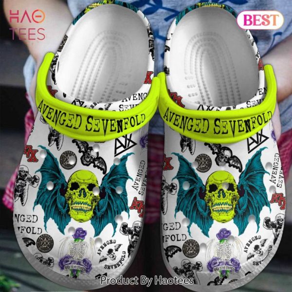 Avenged Sevenfold Music Crocs Crocband Clogs Shoes Comfortable For Men Women and Kids