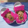 BEST Airedale Pink Crocs