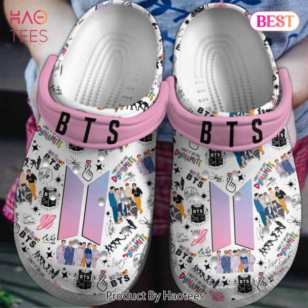 BTS Music Crocs Crocband Clogs Shoes Comfortable For Men Women and Kids