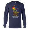 Baby Yoda Accpt Understand Love Autism Awareness Hoodie