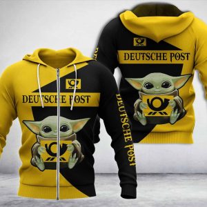 Baby Yoda Deutsche Post Company Hoodie