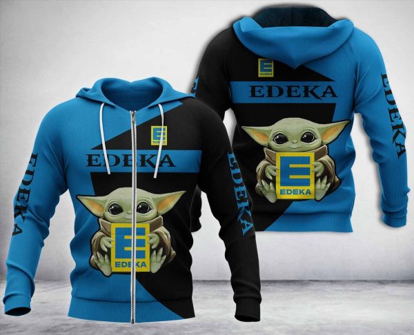 Baby Yoda Edeka Company Hoodie