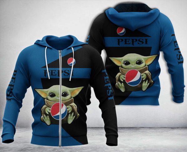 Baby Yoda Pepsi Company Hoodie