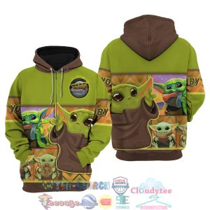 Baby Yoda Star Wars Disney Hoodie 3D