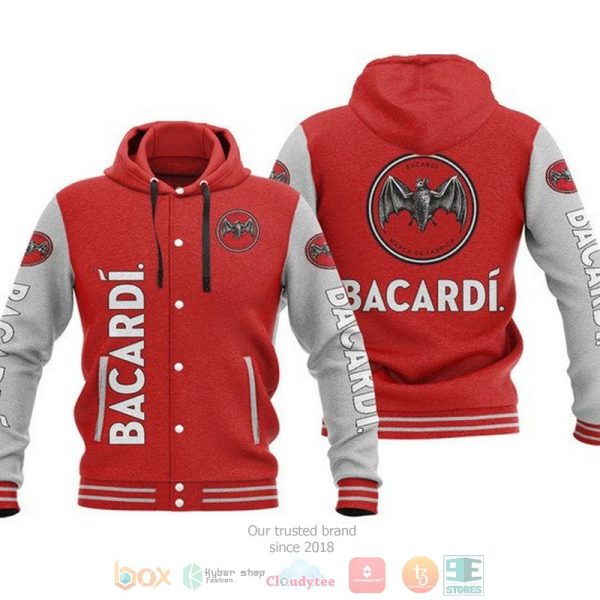 Bacardi Baseball Hoodie Jacket